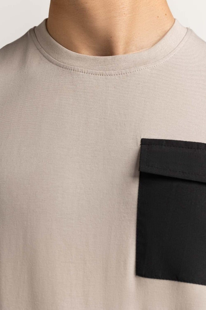 Grey Pattern Tee MN-TS-PT-S24-609