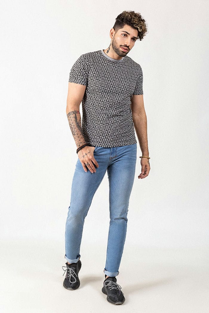 Grey Printed JCN-PRINT-04-01