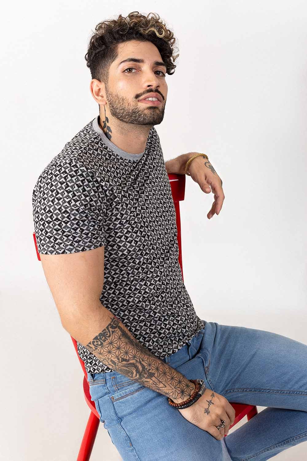 Grey Printed JCN-PRINT-04-01