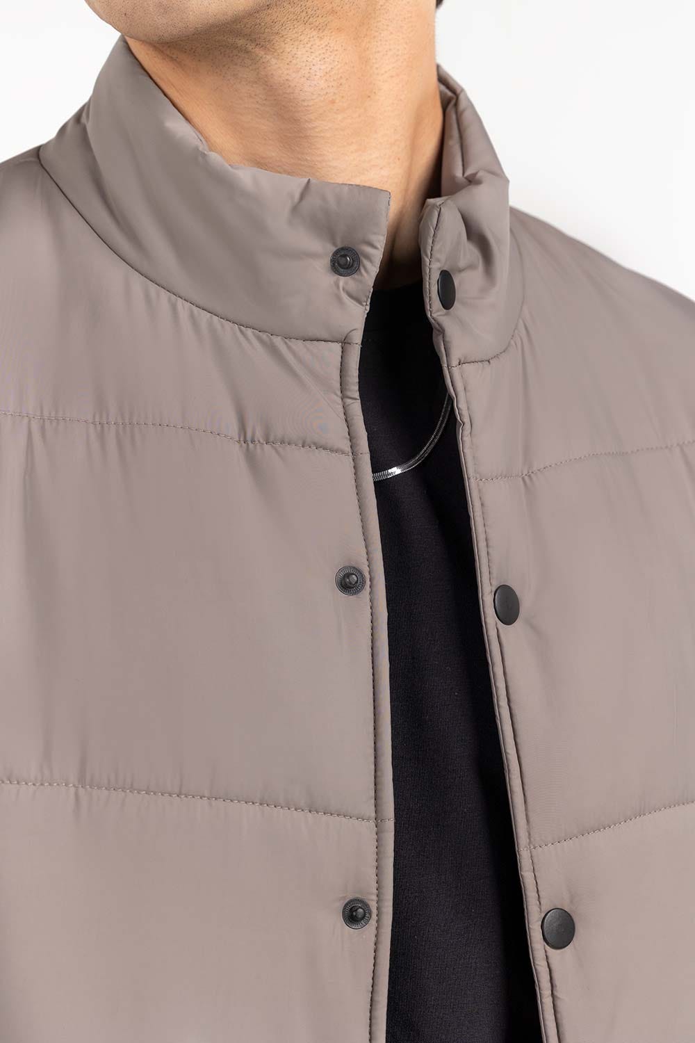 Grey Puffer Jacket JKT-WOV22-016