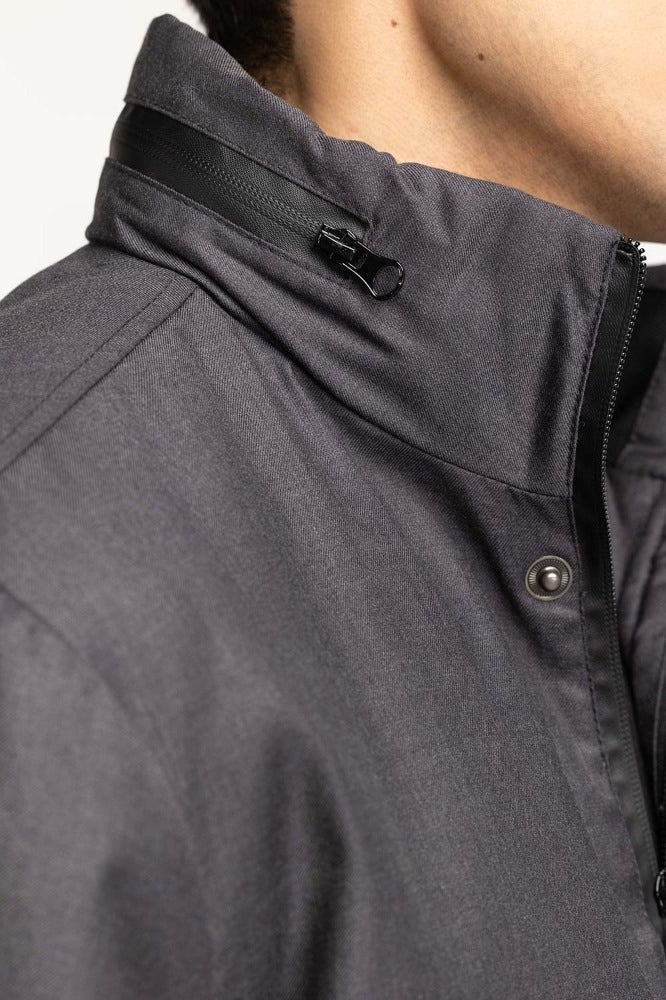 Grey Puffer Jacket MN-JKT-WS23-001