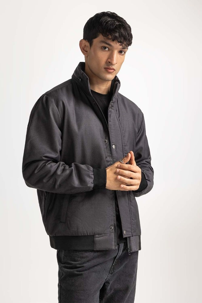 Grey Puffer Jacket MN-JKT-WS23-001