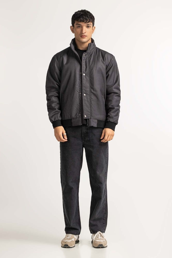 Grey Puffer Jacket MN-JKT-WS23-001