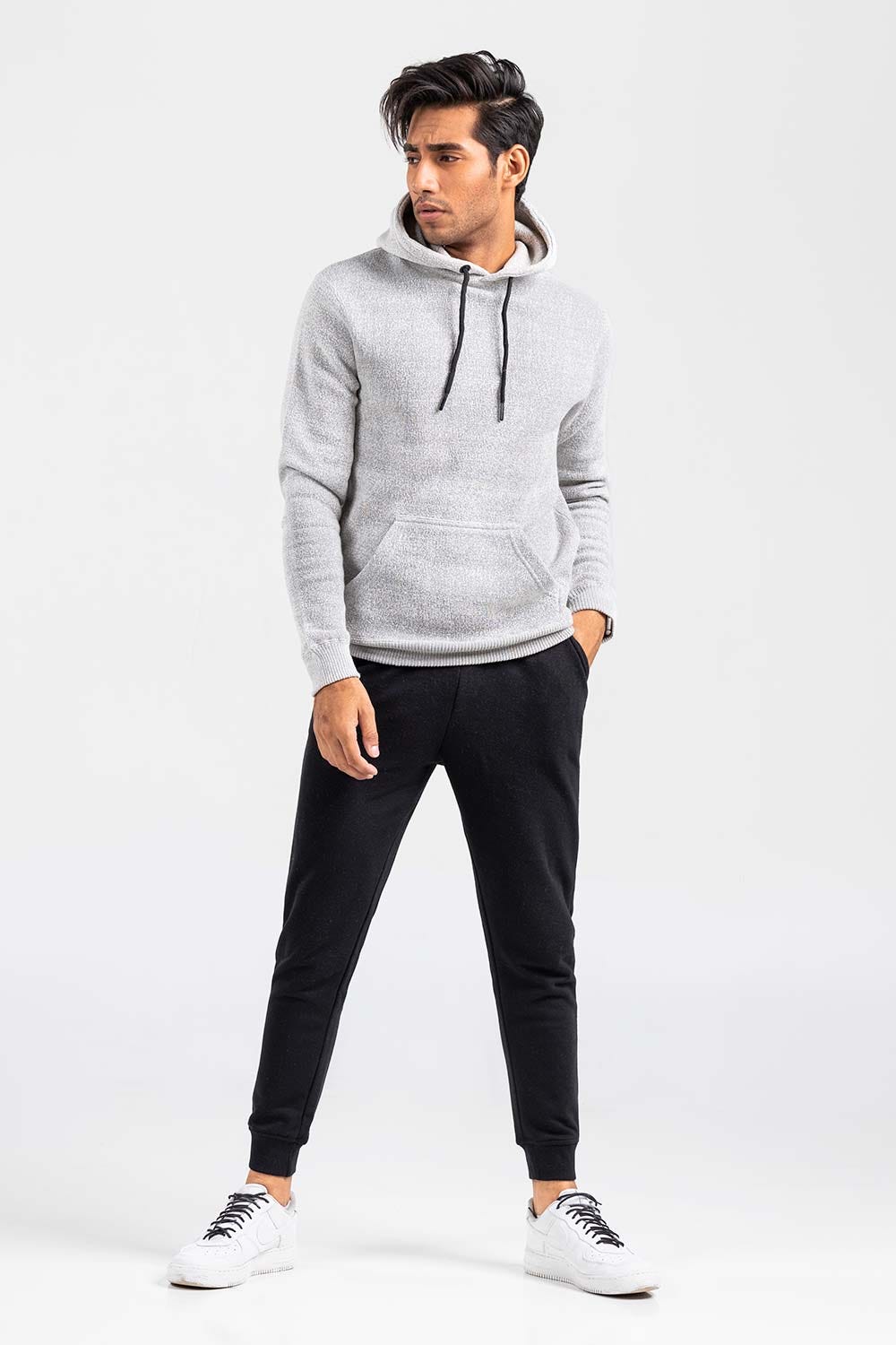 Grey Pullover Hoddie JKT-POH-D19-01