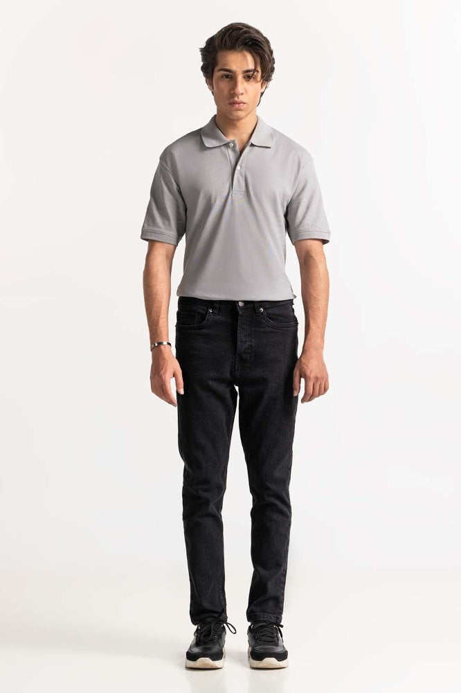 Grey Signature Polo PS-SIGPK24-005