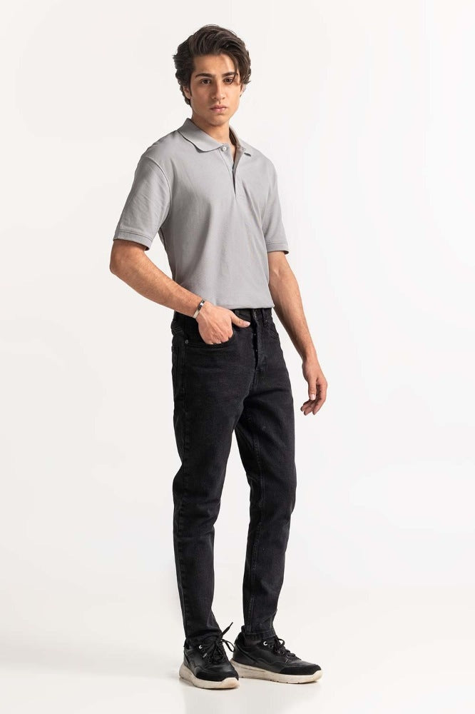 Grey Signature Polo PS-SIGPK24-005