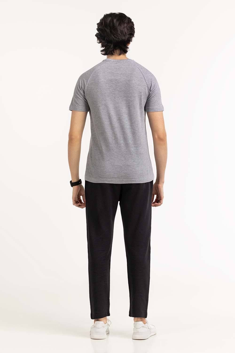 Grey Sports Tee TS-CNPK23-259