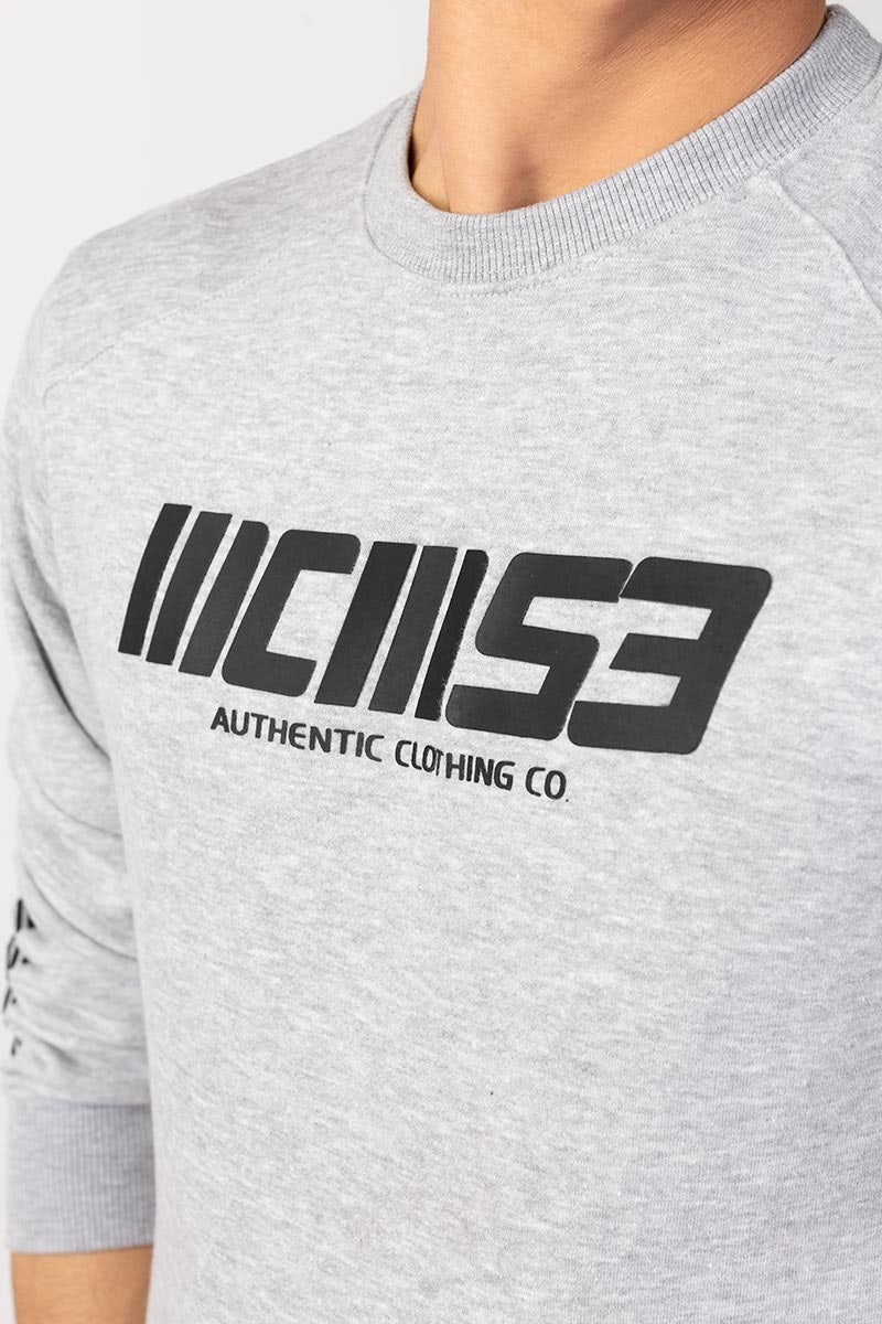 Grey Sweatshirt JKT-MSS-16-01