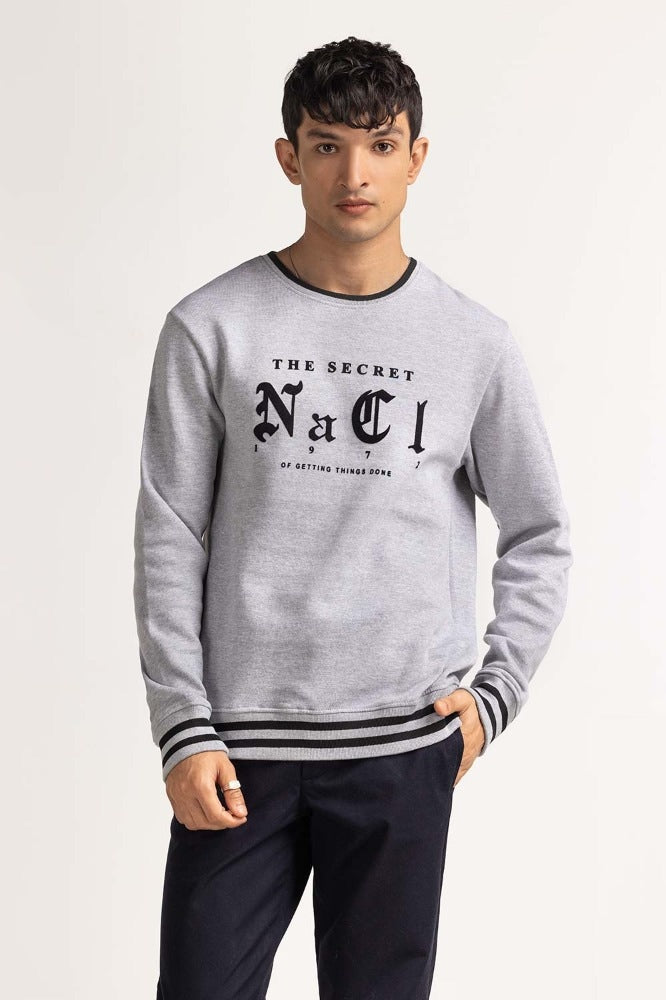 Grey SweatShirt MN-SWS-WS23-016