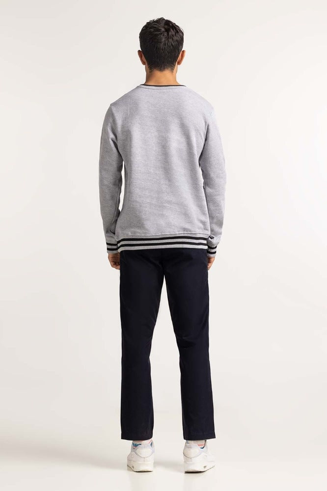 Grey SweatShirt MN-SWS-WS23-016