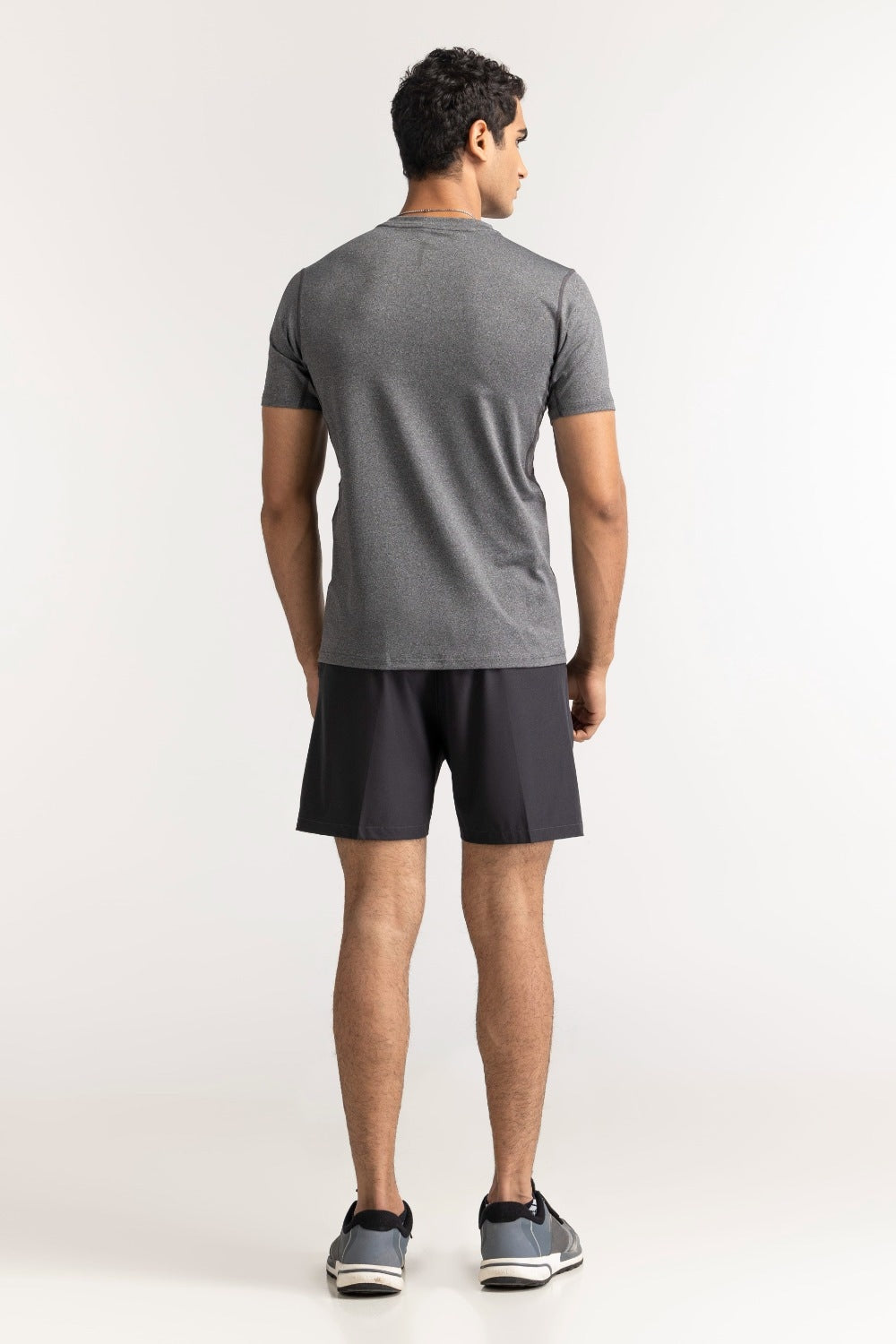 Grey Textured Tee AW-TS24-007