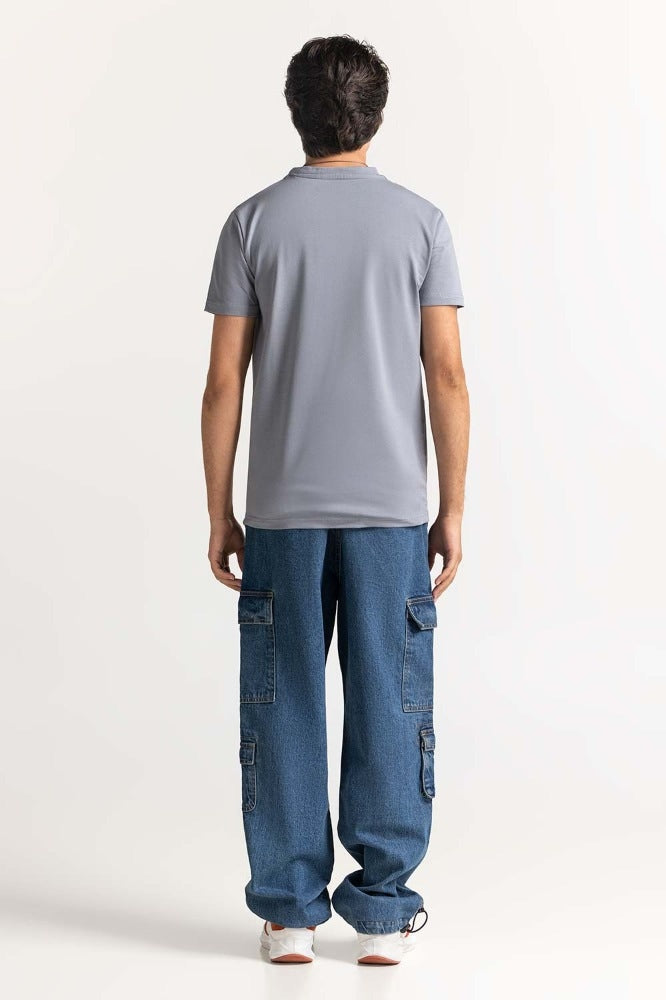 Grey Winds Basic V-Neck Muscle Tee TS-VNSJ24-032