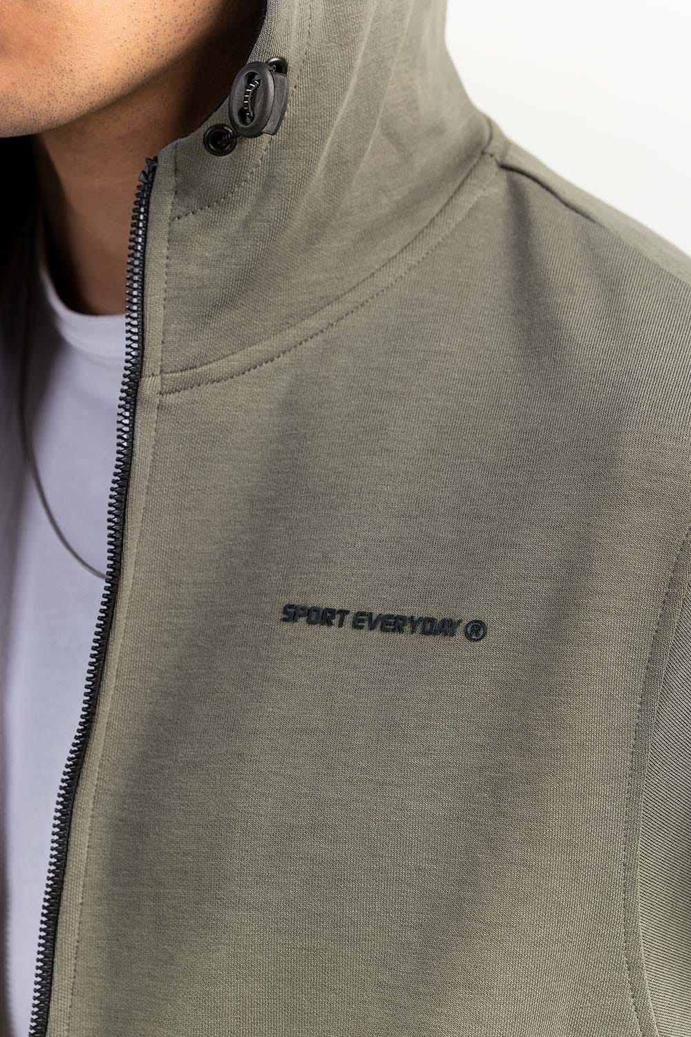 Grey Zipper Hoddie JKT-HZJ-D49-01