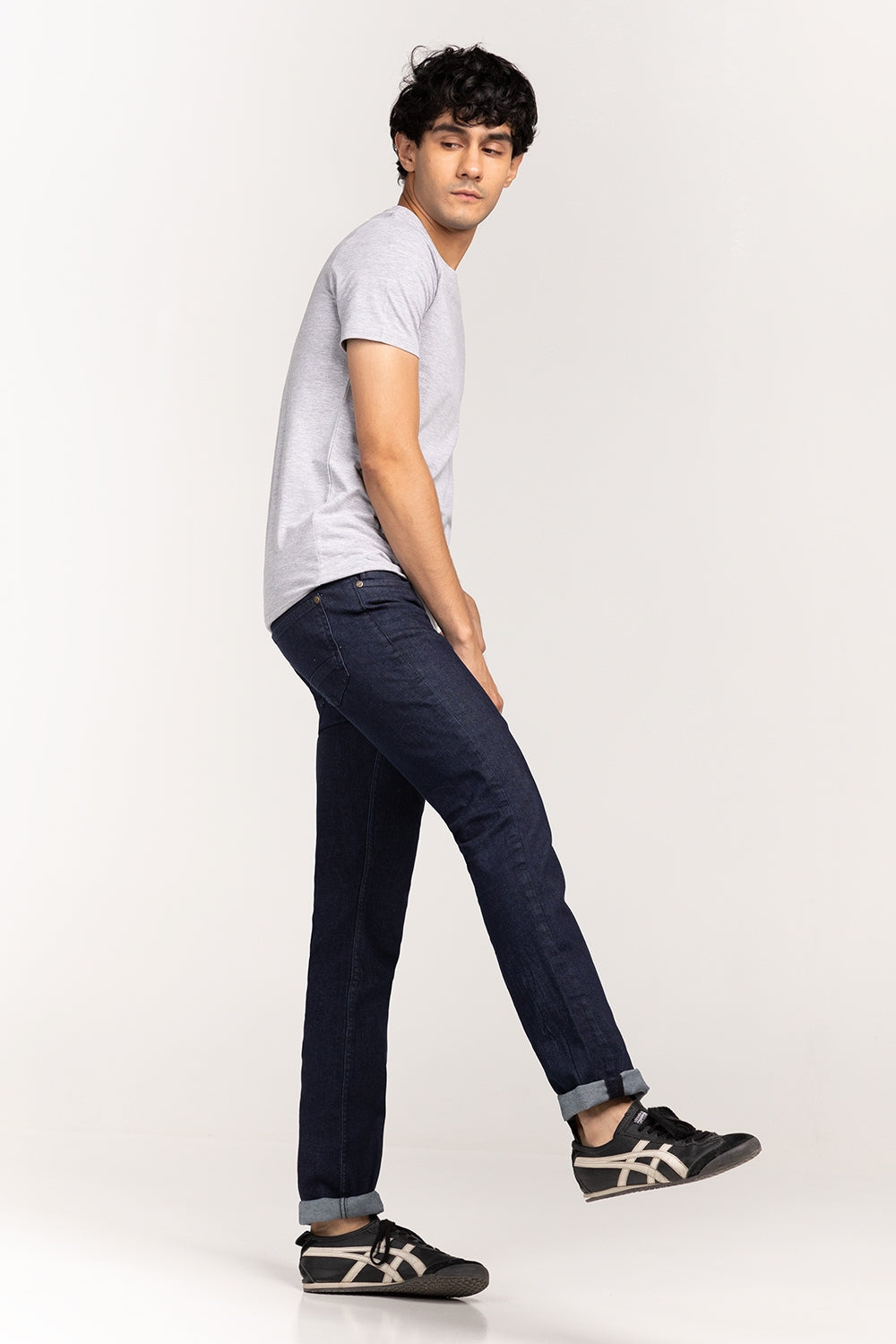 Ash-Grey Basic T-Shirt JCN-SIG-D040