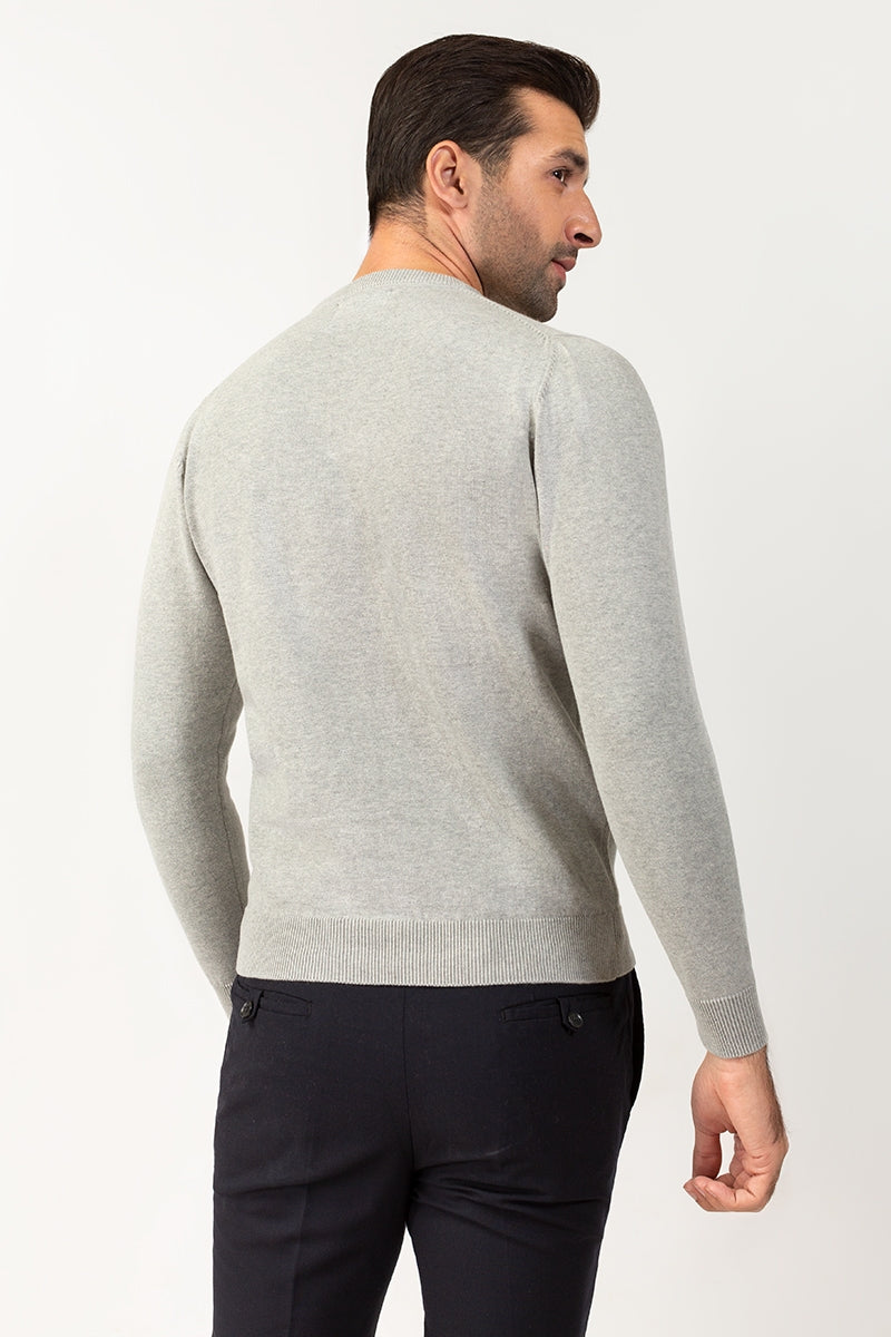 Grey Fashion Sweater FS-SWT-D31-02