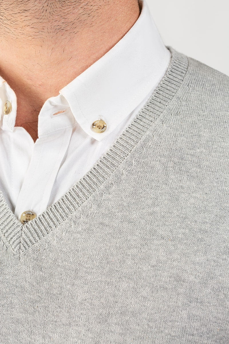 Grey Fashion Sweater SL-SWT-D17-02