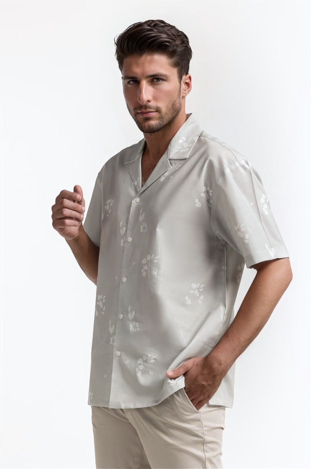 Half Sleeves Printed Shirt MN-CS-SS24-027