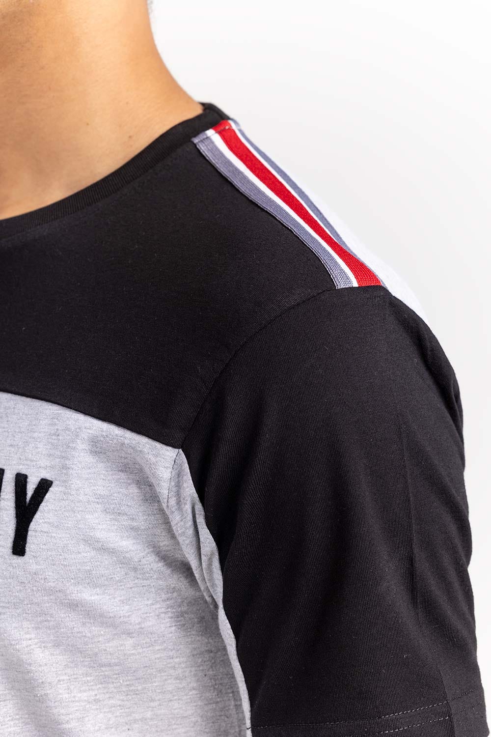 Heather Grey Fashion Tees TS-FSJ22-041