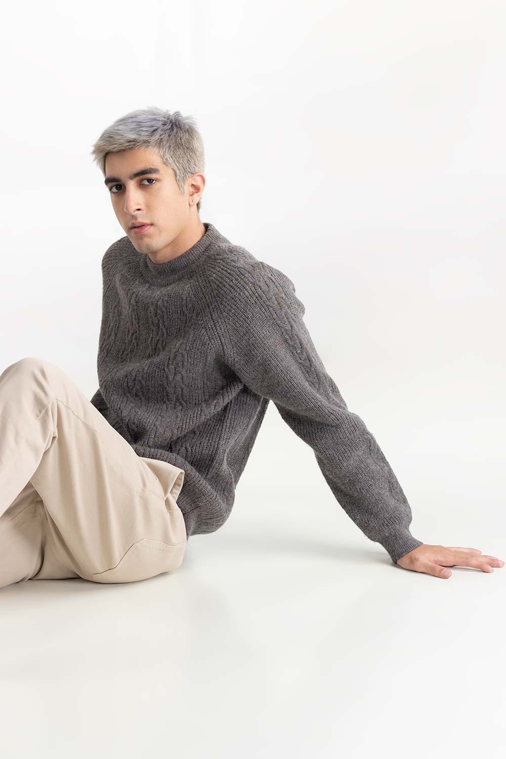 High Neck Sweater 224-111-072