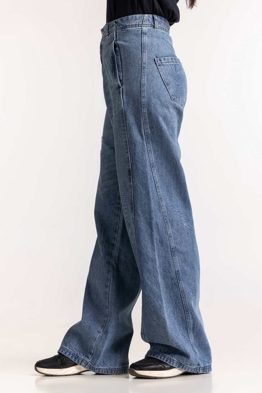 High Rise Wide Leg WM-JNS-SS24-016