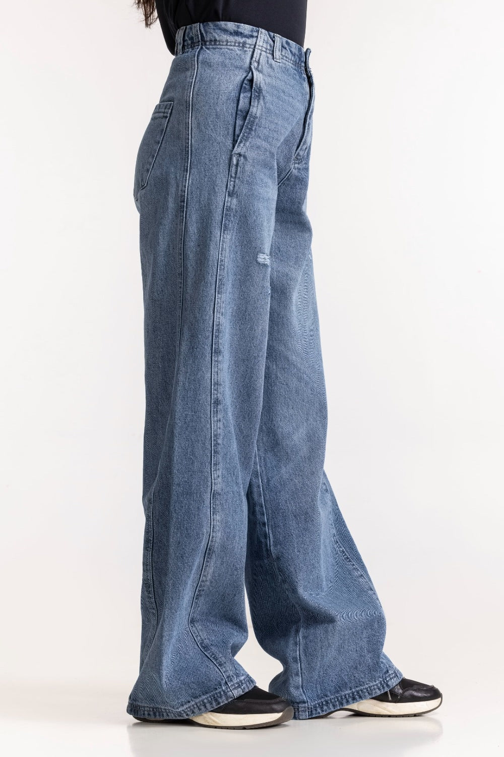 High Rise Wide Leg WM-JNS-SS24-016