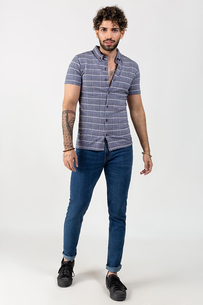 Navy Knitted HS-CS-KNIT-D04