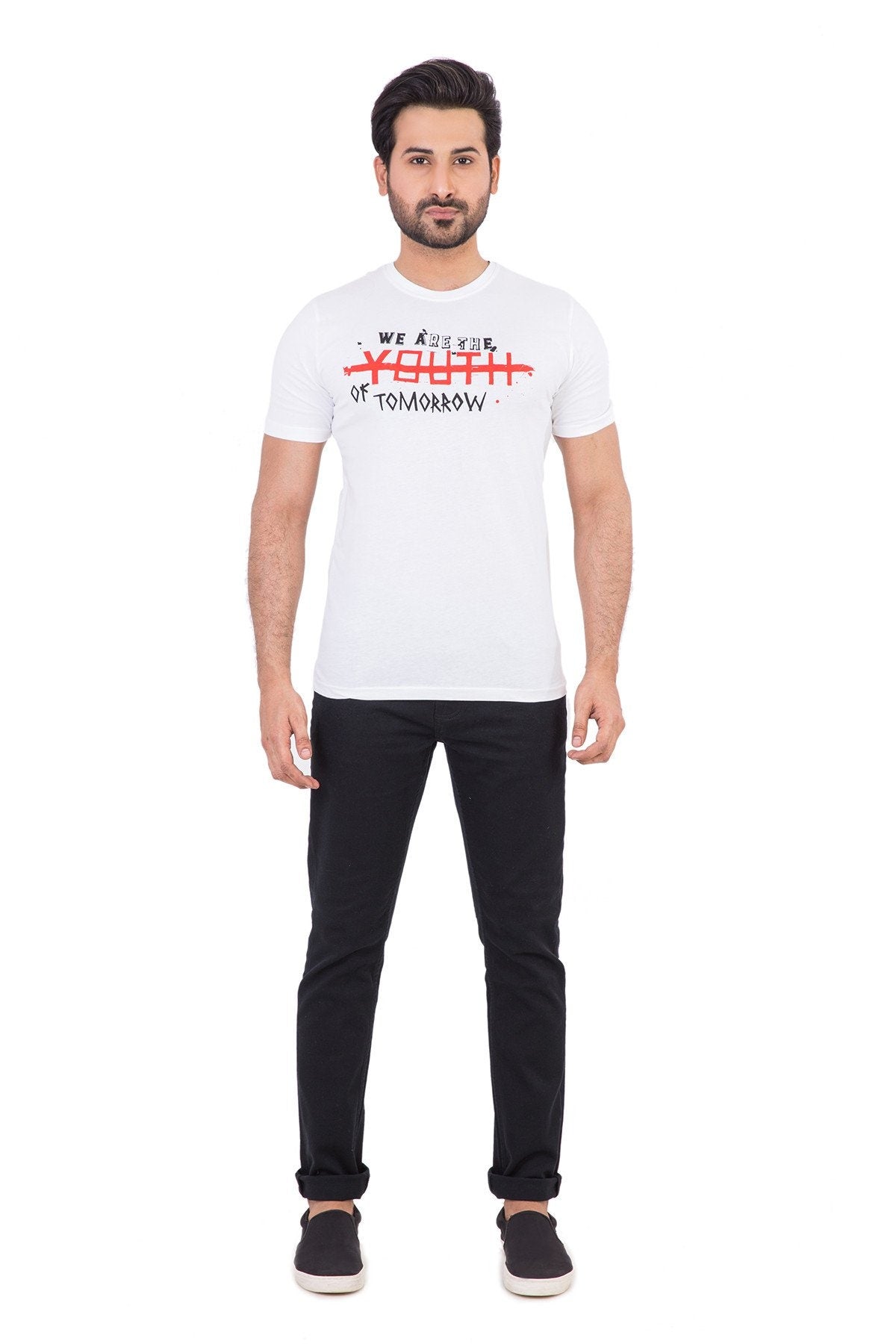 WHITE Urban Graphic T-Shirt JGP-URB-D19