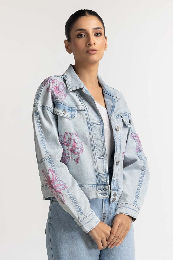 Ice Blue Basic Jacket WS-JKT-WS23-116