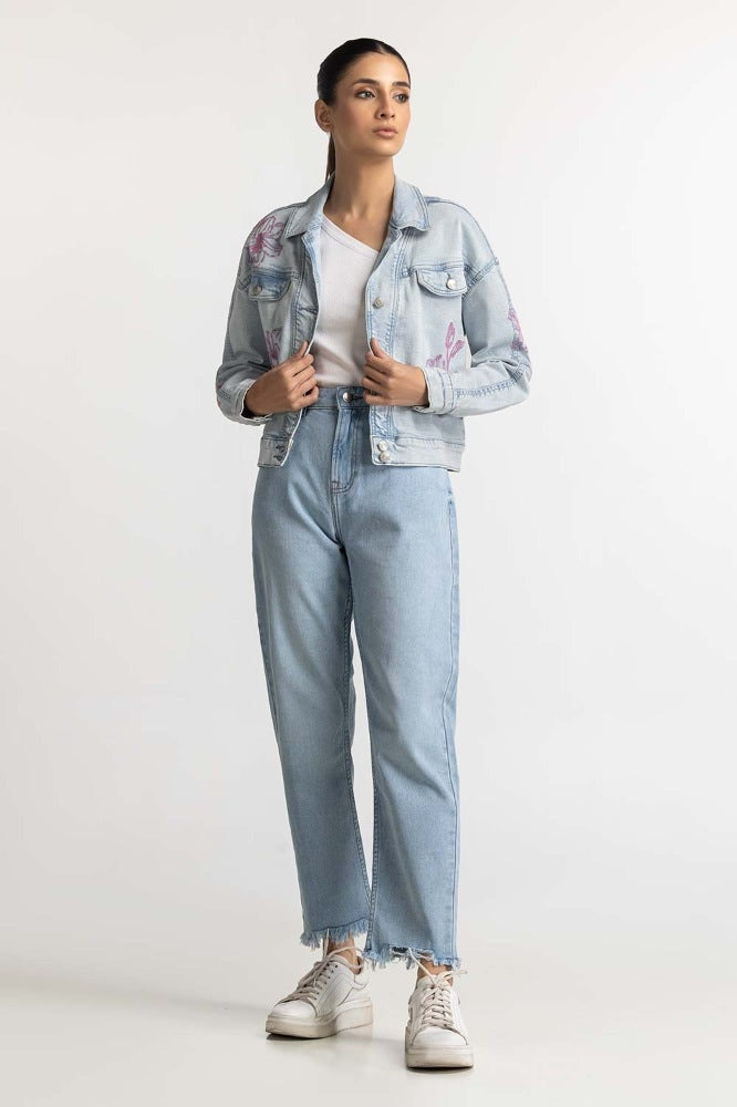 Ice Blue Basic Jacket WS-JKT-WS23-116