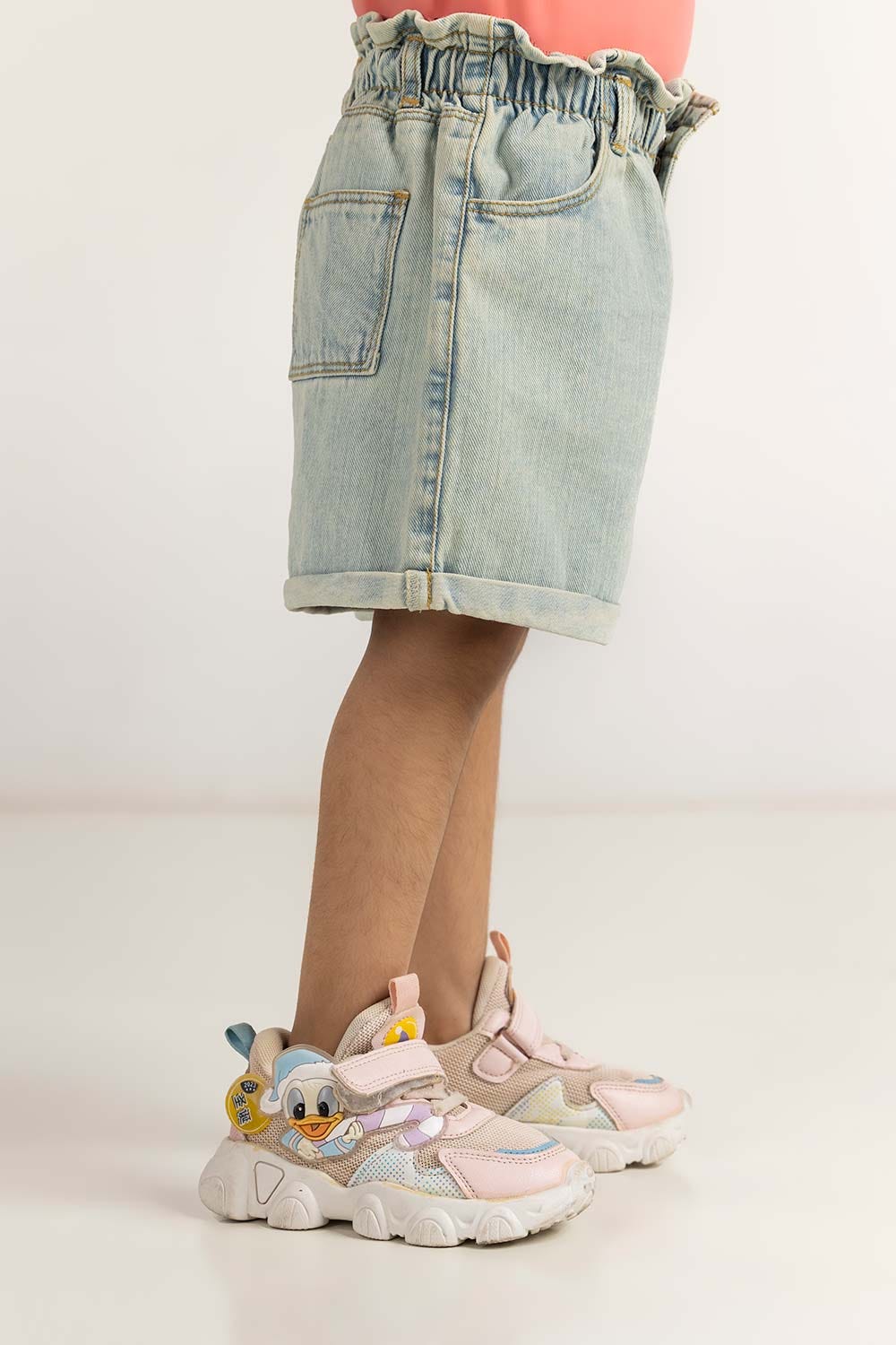 Ice Blue Toddler Girl Denim Short TG-SHT-SS24-005