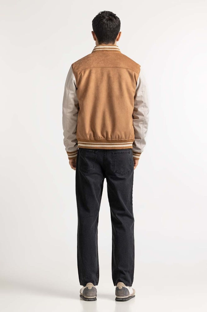 Ice Coffee Suede Jacket MN-JKT-WS23-016