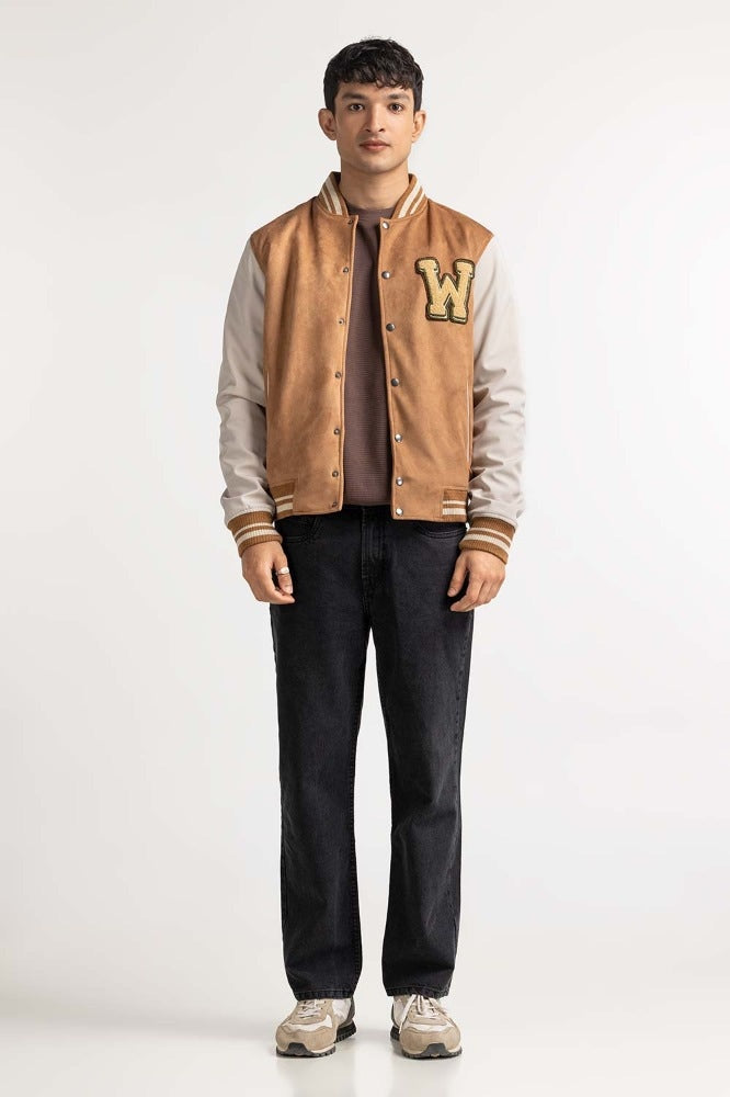 Ice Coffee Suede Jacket MN-JKT-WS23-016