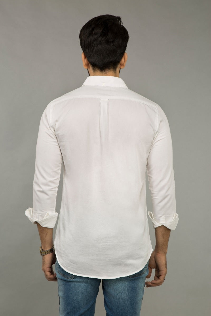 White Casual Shirt CM-YD-2270