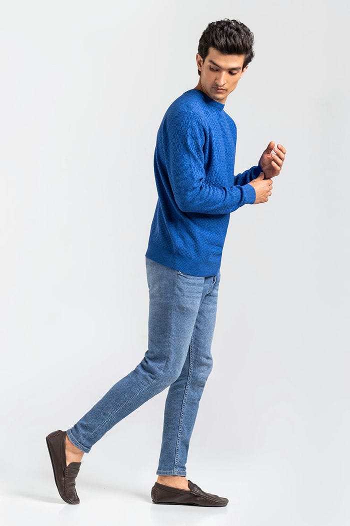 Indigo Fashion Sweater FS-SWT-VPN-FD-422-01