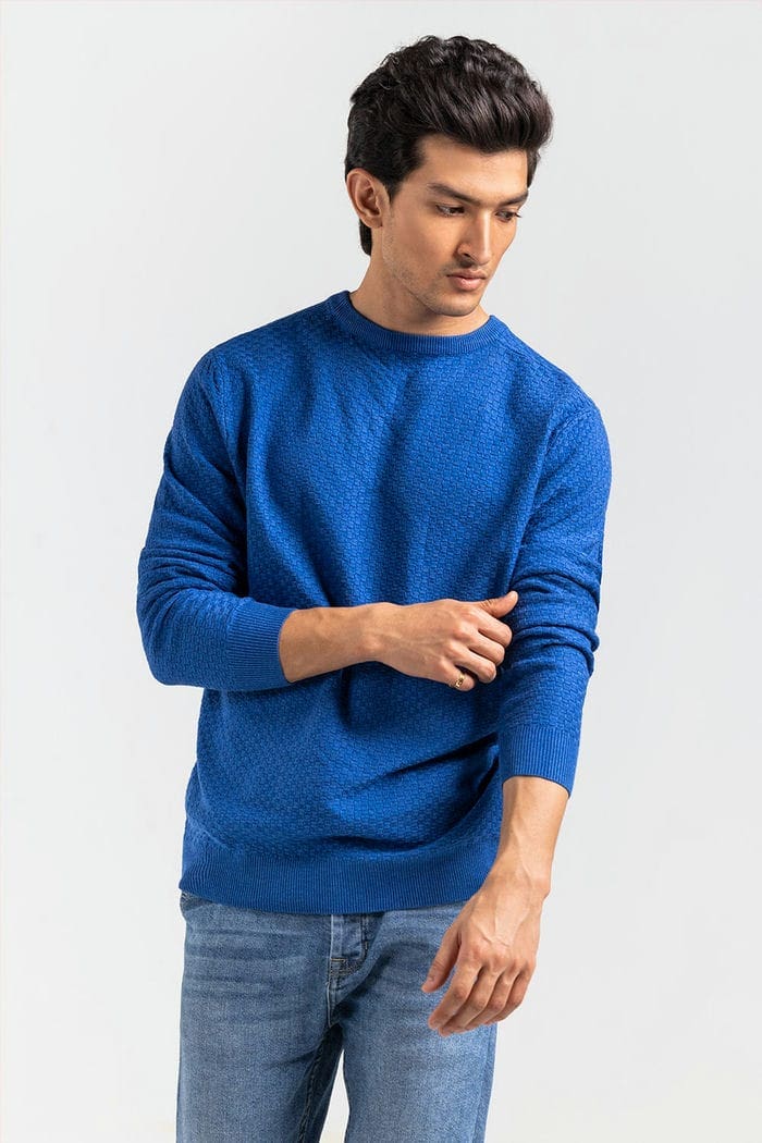 Indigo Fashion Sweater FS-SWT-VPN-FD-422-01