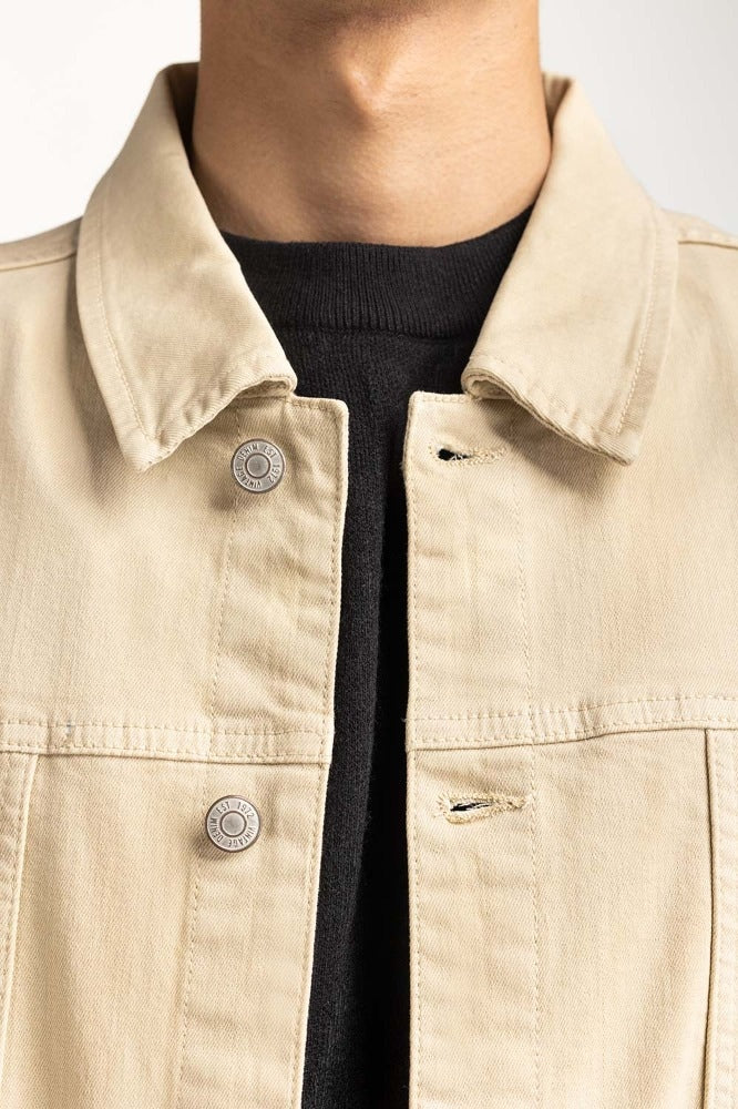 Irsh Cream Basic Jacket MN-JKT-WS23-055