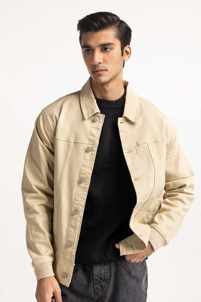 Irsh Cream Basic Jacket MN-JKT-WS23-055