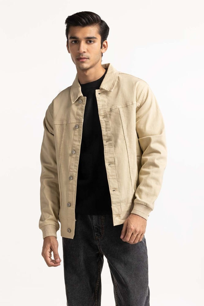 Irsh Cream Basic Jacket MN-JKT-WS23-055