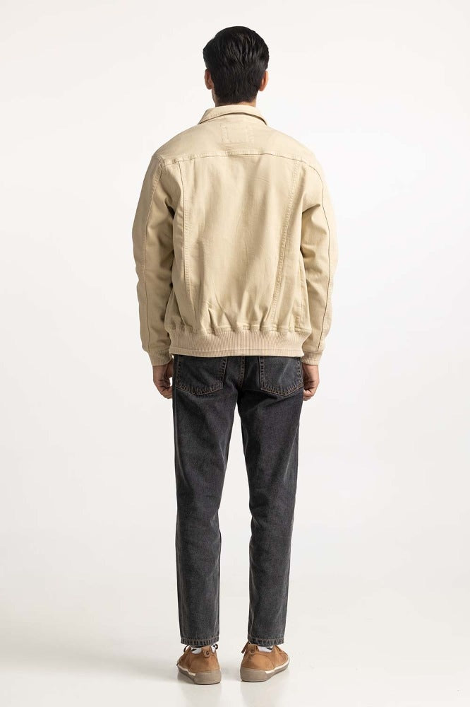 Irsh Cream Basic Jacket MN-JKT-WS23-055