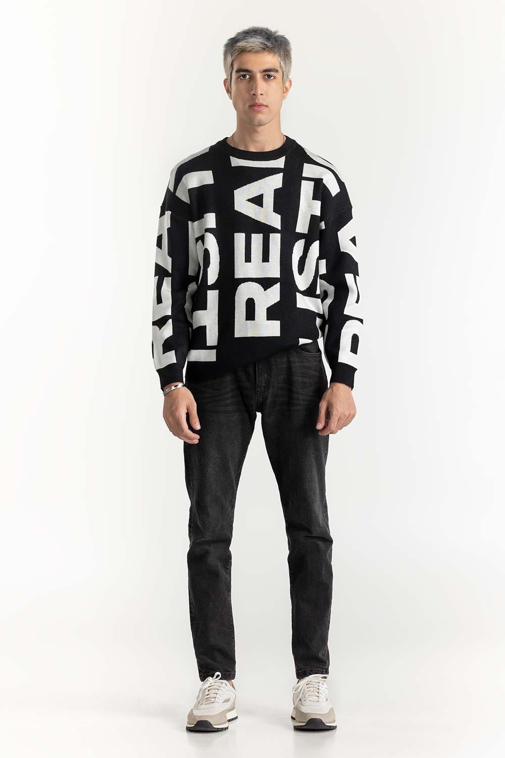 Jacquard Sweater  224-111-033