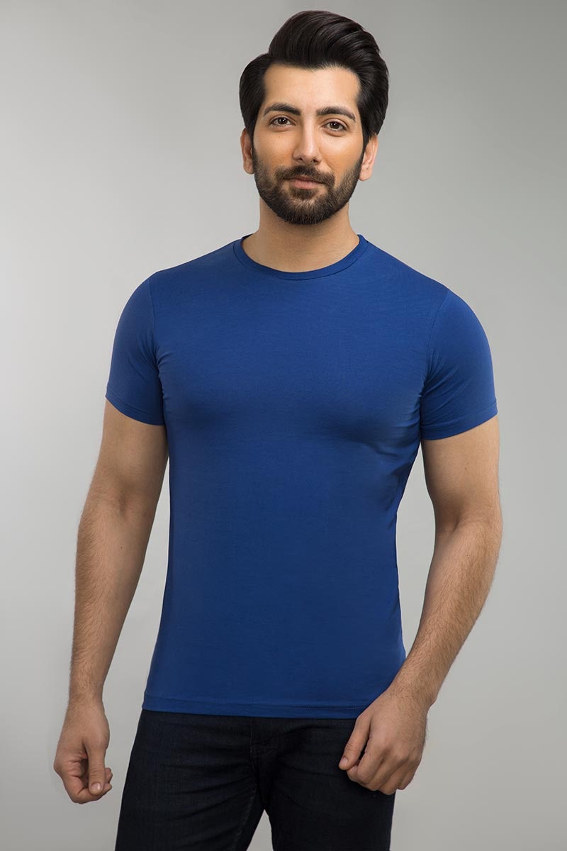 Blue Signature T-Shirt JCN-SIG-D023
