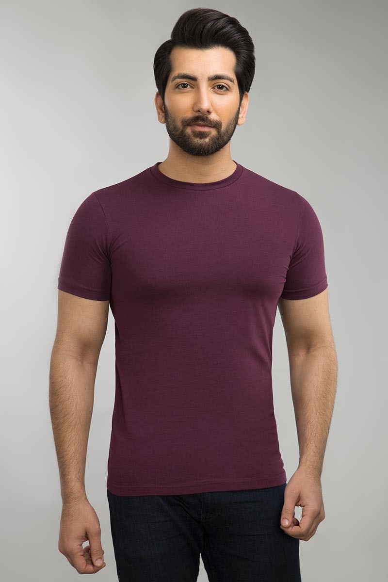 Plum Signature T-Shirt JCN-SIG-D025