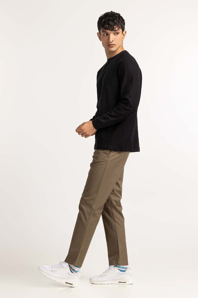 Jet Black Basic Tee MN-TS-BS-WS23-010