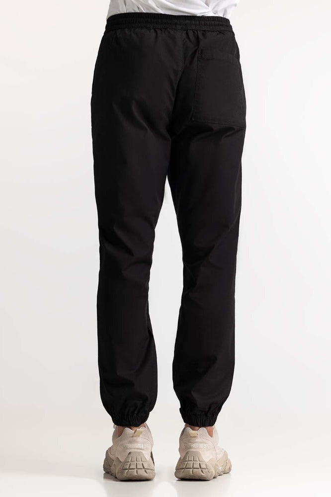 Jet Black Basic Trouser MNTRCSS24006