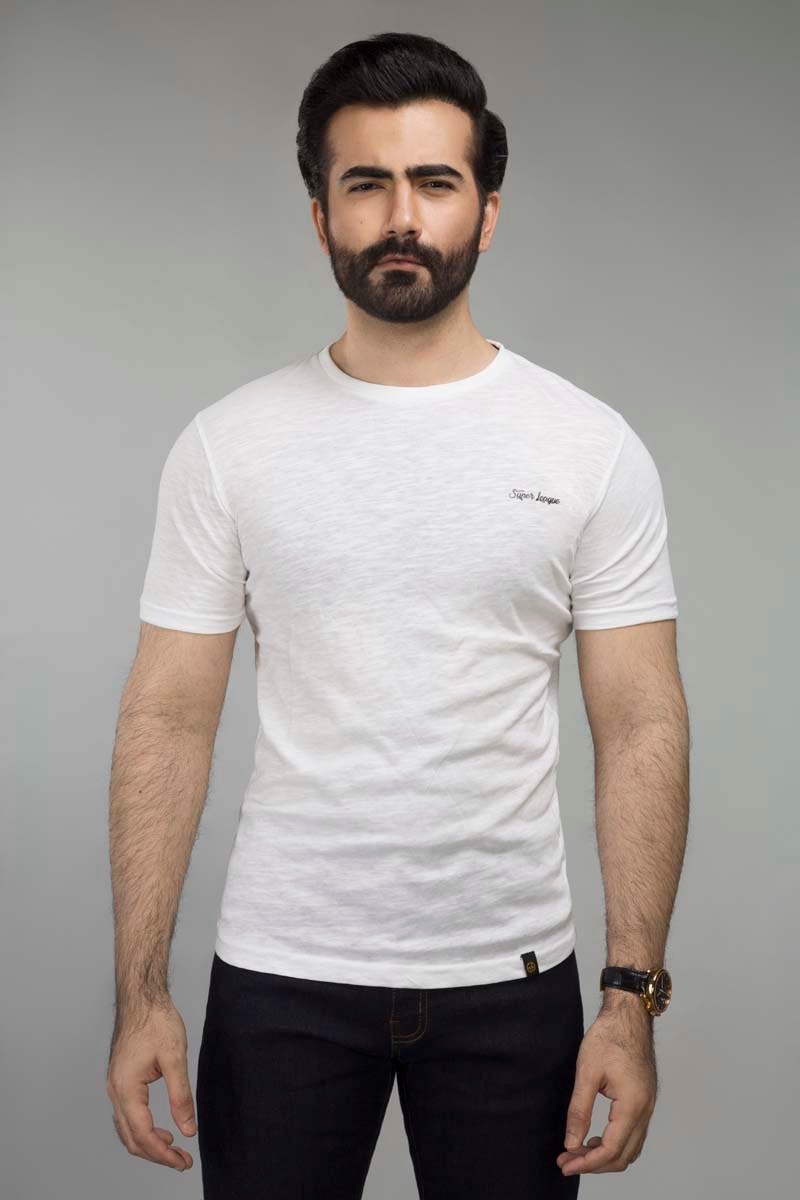 White Urban Graphic T-Shirt JGP-URB-D111