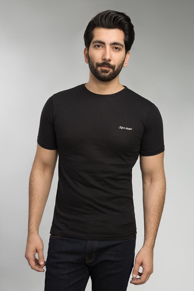 Black Urban Graphic T-Shirt JGP-URB-D112