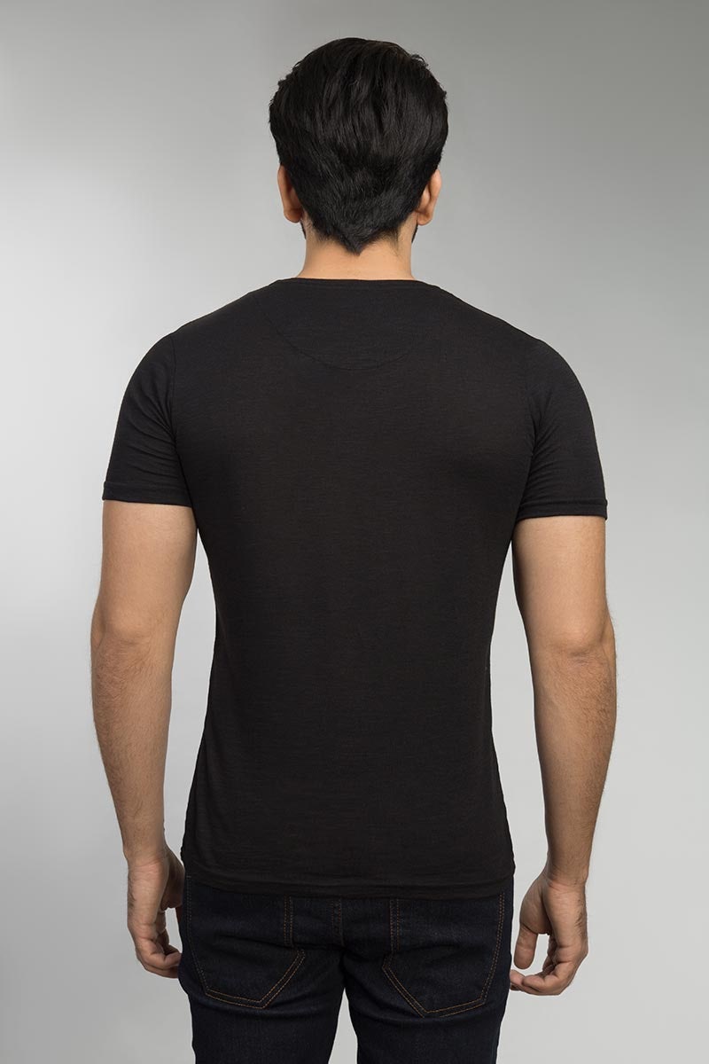 Black Urban Graphic T-Shirt JGP-URB-D112