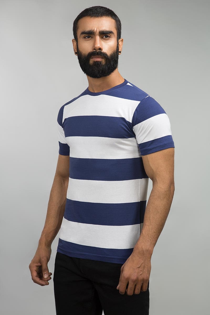 Navy Fashion Tee JGP-URB-D116