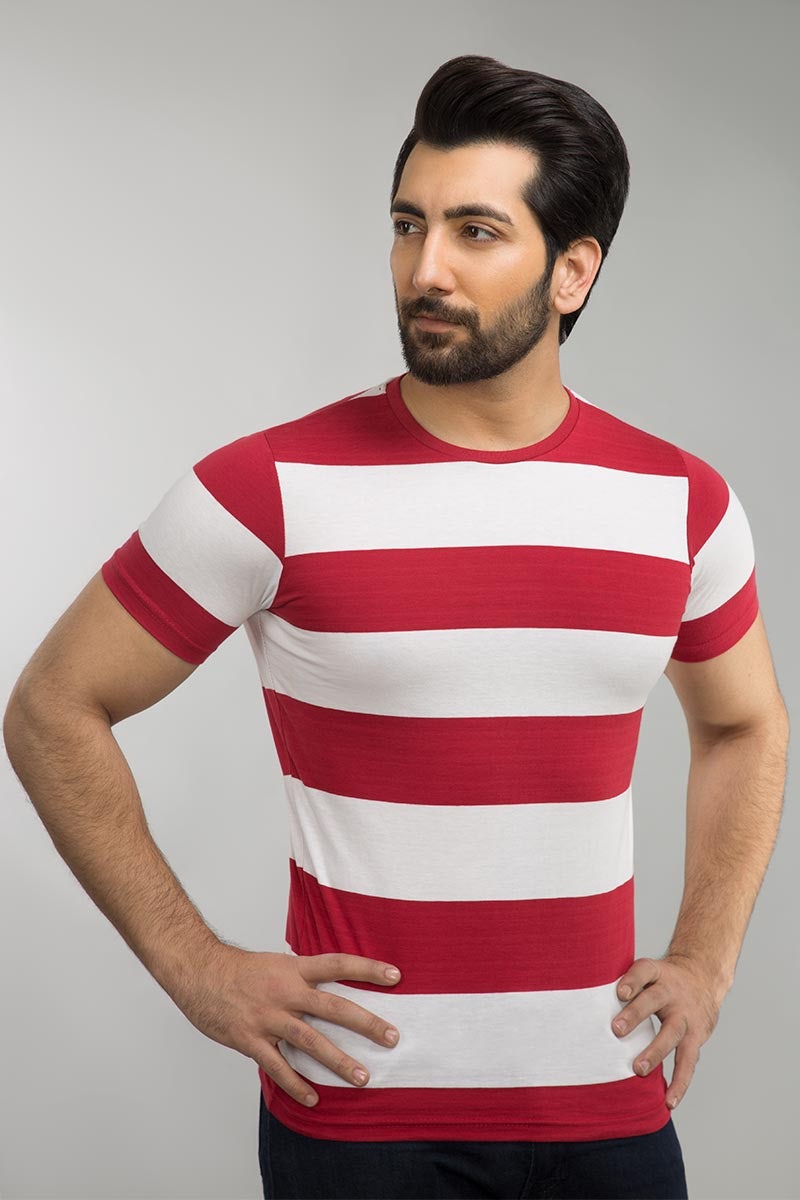 Red Urban Graphic T-Shirt JGP-URB-D118