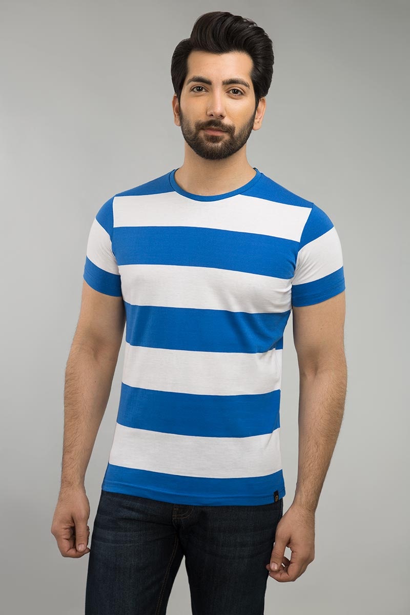 Blue Urban Graphic T-Shirt JGP-URB-D119